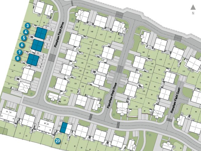 Site plan - artist's  impression subject to change